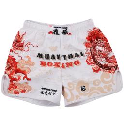 Jujutsu-Muay Thai Fighting Club Sportswear Set para crianças e adultos, shorts de treinamento de manga curta, MMA Fitness Boxing Dragon Year - Image 6