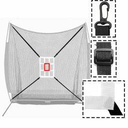 Prática portátil Baseball Net, Backstop Pitching, Rede de treinamento para bate pitching - Image 6