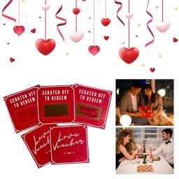 Cartões de bênção criativos românticos, presentes motivacionais, presente do aniversário, cartões dos casais, namorado e namorada, 5pcs - Image 3