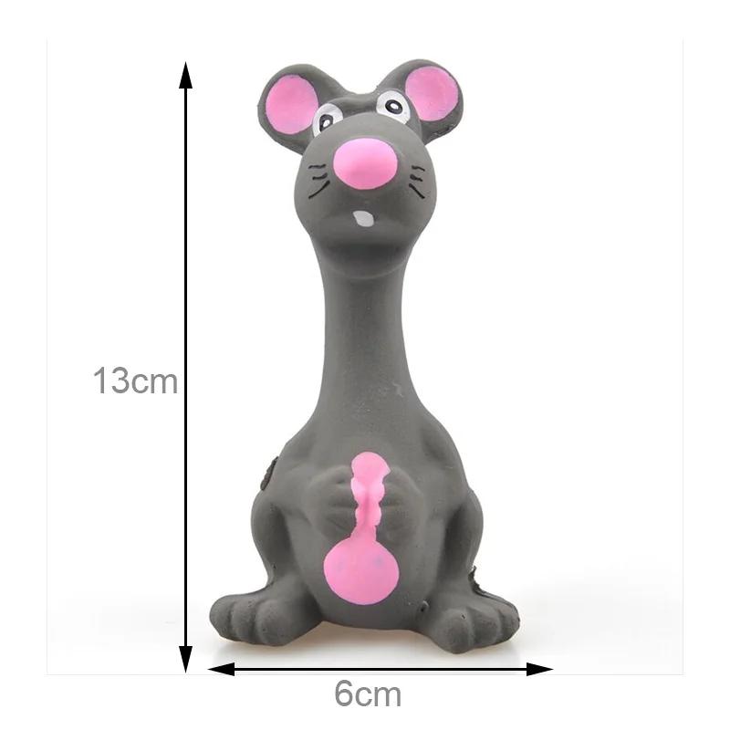 Squeaky cão brinquedos de borracha cão látex mastigar brinquedo frango animal mordida resistente filhote de cachorro som brinquedo suprimentos para pequeno médio grande cão - Image 1