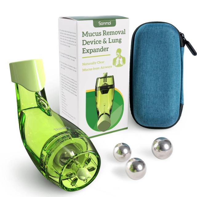 Exercício Respiratório Trainer: Dispositivo para Expansão Pulmonar e Remoção de Muco na Fisioterapia