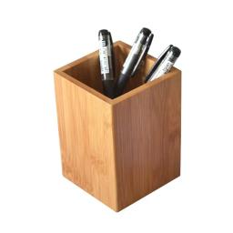 Bambu lápis de madeira titular, multi-uso lápis titular, mesa organizador, acessórios de escritório, 1pc - Image 6