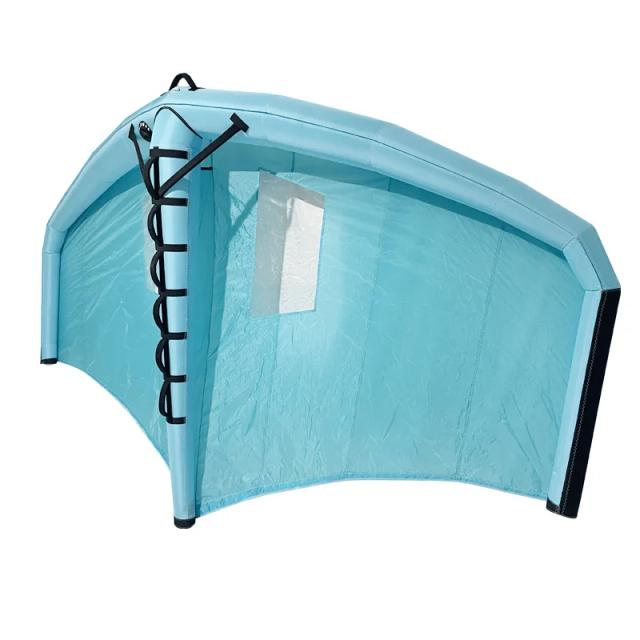 Conjunto Personalizado de Vela Inflável para Windsurf com Placas para Wingfoil e Surf a Vento