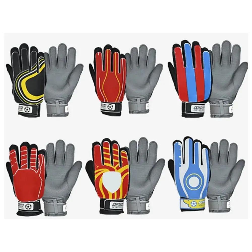 Luvas profissionais de goleiro para crianças, luvas antiderrapantes de goleiro, luva de látex engrossa, protetor de dedo, logotipo da equipe, futebol, futebol, criança - Image 1