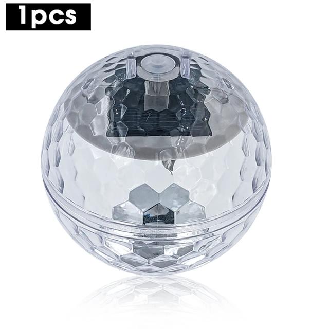 Luz Solar Flutuante Bola Mágica para Jardim e Piscina - Iluminação Colorida e Decorativa