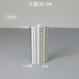 Modelo De Construção Em Miniatura De Plástico ABS, Casa De Arquitetura, Layout De Cena De Mesa De Areia, Materiais De Diorama, 3 Unidades por Lote - Image 6