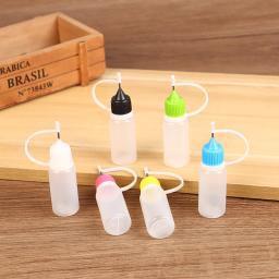 Recarregáveis plástico cerâmica cerâmica cerâmica ferramentas, Squeezable agulha garrafa, Point Line, DIY Polymer Clay ferramentas, presentes, 10 ml, 20 ml, 30ml, 5pcs - Image 5