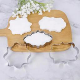 Moldes De Biscoito De Aço Inoxidável, Conjunto De Cortador De DIY, Combinação De Fronteira, Cozimento De Cozinha, Bolo, Pastelaria, Chocolate, Acessórios De Decoração - Image 3