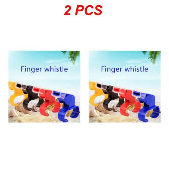 Apito Plástico Preto para Esportes - Ideal para Árbitros e Treinadores, Conjunto com 2 Unidades