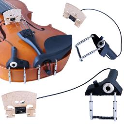 Autêntico acústico som violino ponte captador, órgão eletrônico, acessórios para 4/4 violino ponte - Image 1