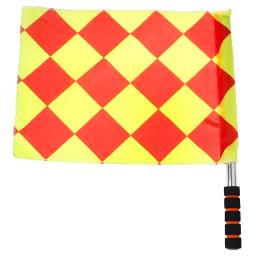 Futebol Árbitro Bandeiras com Saco, Bandeiras Linesman, Profissional, feira, Jogar, Futebol - Image 4