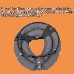 Pet Harness Guiding Device, ajustável para um ajuste personalizado, anti-colisão, protetora, construir, confiança, cão cego - Image 5