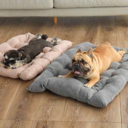 Sofá-cama calmante para cão e gato, canil, cão médio e pequeno, casa, artigos para animais, acessórios - Image 2