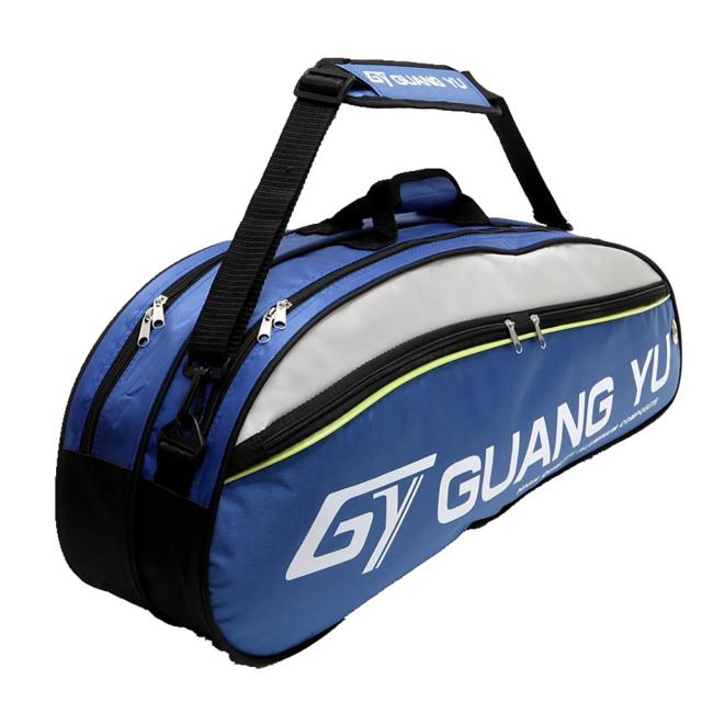 Bolsa de Nylon para Raquetes de Tênis, Squash e Badminton com Grande Capacidade para 6 Raquetes