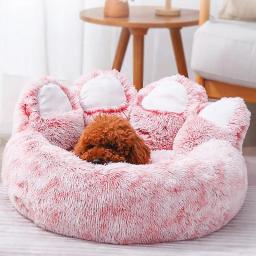 Sofá macio anti-derrapante para animais de estimação, cama aconchegante, almofada interna removível, cama quente, casa, almofadas de dormir, gatos, cachorro - Image 3