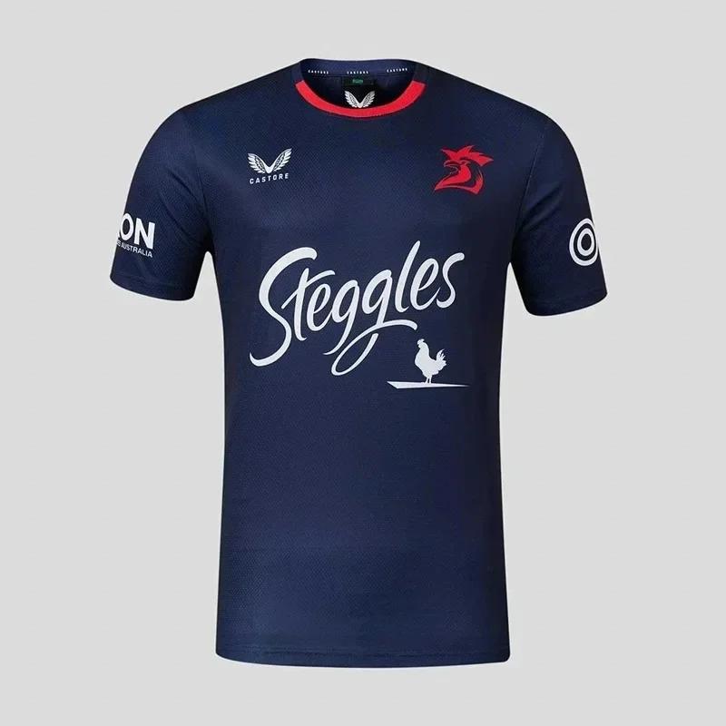 Camisas masculinas de treinamento de rugby, camisas casuais de manga comprida, roupas grandes, verão, 2024 - Image 1