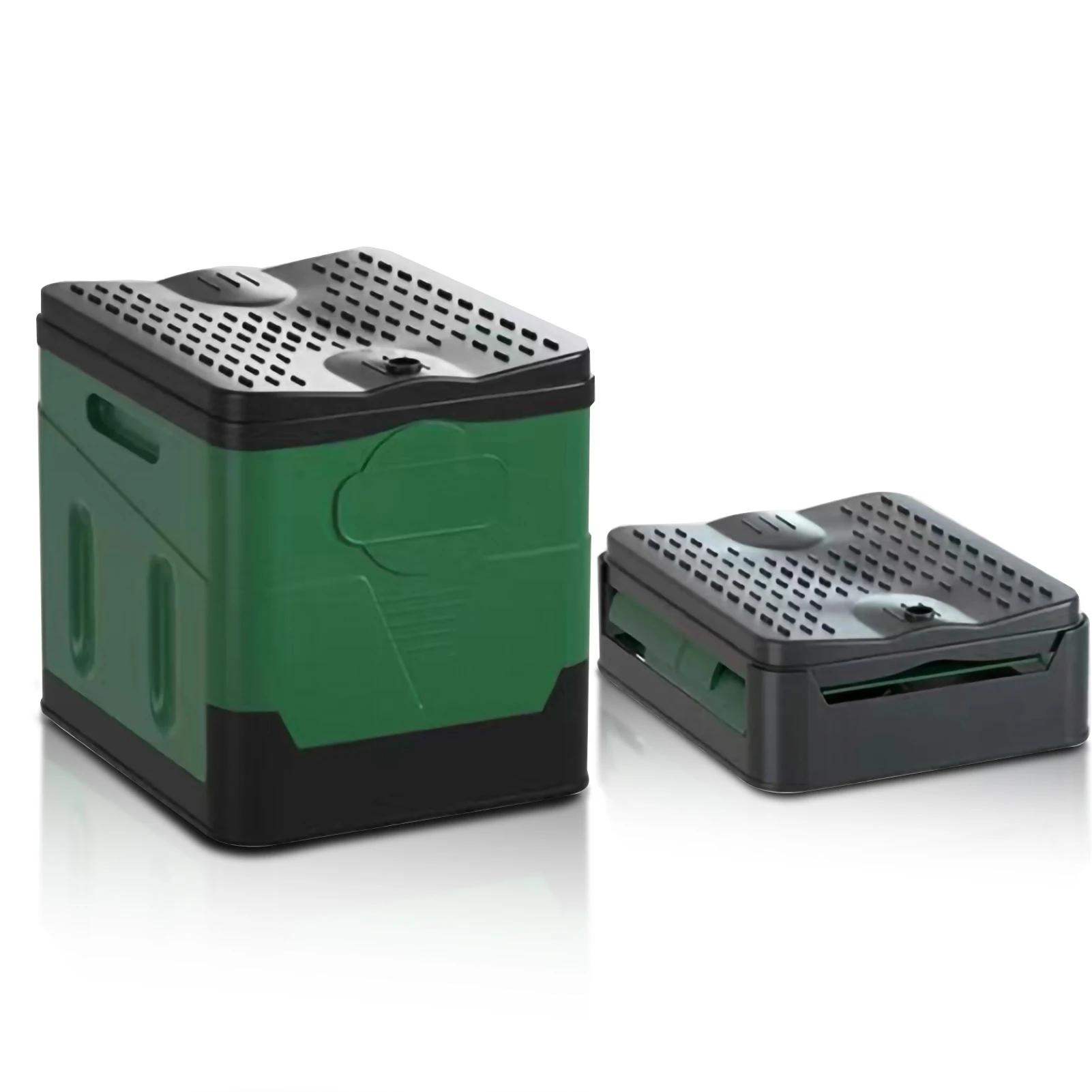 Vaso sanitário portátil dobrável para acampamento ao ar livre, potty para adultos e crianças, assento com design, vaso sanitário reutilizável para viagem em carro de piquenique - Image 1