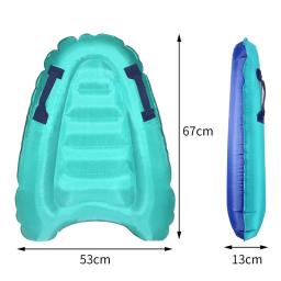 Prancha portátil inflável ao ar livre para adultos e crianças, Kickboard leve, Sea Surfing Wakeboard, Safe Swimming Bodyboard - Image 6