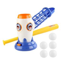 Máquina de arremesso de beisebol infantil com morcego dobrável, Praticando máquina de rebatidas de beisebol para meninas e meninos - Image 2