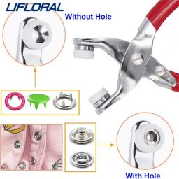 Metal Snaps Botões com Alicate Prendedor, Imprensa Tool Kit, Artesanato DIY, Roupas, Chapéus e Costura, 50 Pcs, 100 Pcs, 200Pcs - Image 2