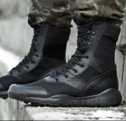Sapatos de escalada ao ar livre para homens e mulheres, botas de treinamento tático do exército, malha respirável, caminhada, botas do deserto, ultraleves, verão, tamanho 35, 48 - Image 4
