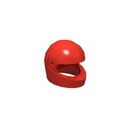 10 pçs peças moc 2446 30124 88415 capacete da motocicleta compatível tijolos diy blocos de construção partícula puzzle criança cérebro brinquedo - Image 2
