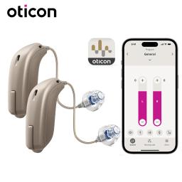 Oticon Jet 2 miniRITE 48 canais aparelhos auditivos programáveis digitais aparelho auditivo para celular ajuste remoto aparelho auditivo - Image 1
