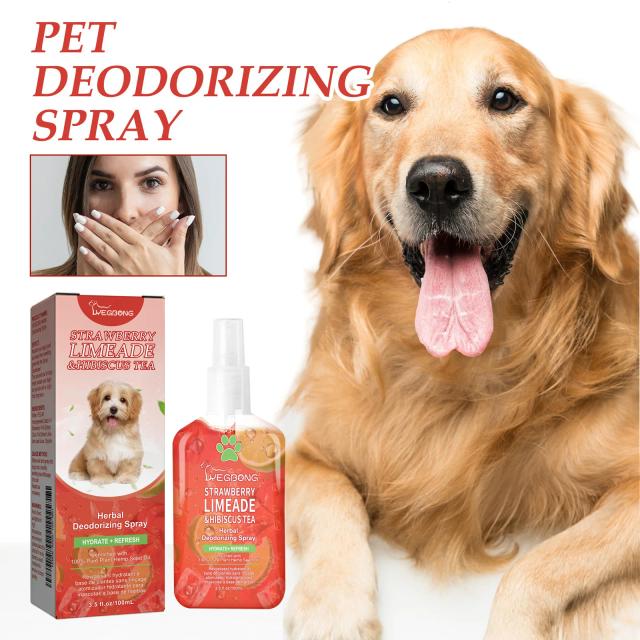 Desodorante Spray YEGBONG para Pets: Frescor e Purificação para Cães e Gatos
