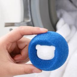 Lint removedor esponja para roupas, máquina de lavar roupa limpeza bola, cabelo gato removedor, cão limpeza rolo - Image 3