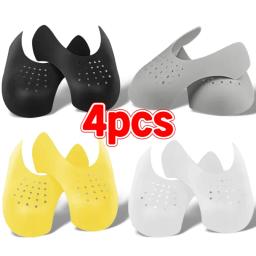 Sapato Protetor de Cabeça para Sneaker, Protetor do vinco, Anti Enrugado, Respirável Crack Toe Cap, Maca Suporte, Sapato Cuidado, 4PCs - Image 1