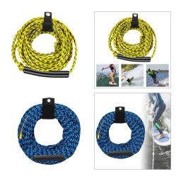 Esportes aquáticos-arnês de reboque para 1 a 3Rider Boat, trança oca, corda de polipropileno, tubo rebocável de reboque, 16 Strand - Image 5