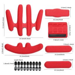 Substituição espuma capacete almofadas set, secagem rápida, modificação capacete, motocicleta universal, almofada de proteção de bicicleta, ao ar livre, 24pcs - Image 6