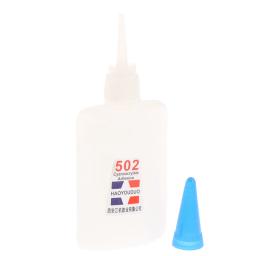 Super Cola Universal de Secagem Rápida, Cola de Reparação Rápida, Adesivo Forte Instantâneo, Brinquedos, Artesanato, Sapatos, Papel, Madeira, Plástico, 40ml, 502 - Image 5