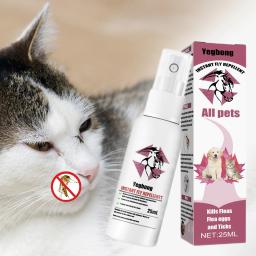 Animais de estimação pulgas spray carrapatos e mosquitos spray para cães gatos e casa pulgas tratamentos para cães e casa pulgas assassinos calmante - Image 5