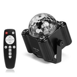 Luzes do partido do estágio com controle remoto, luzes exteriores e interiores, som ativado Strobe, iluminação do estágio do DJ para o Natal, casa, karaoke - Image 3