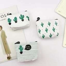Bolsa de guardanapo higiênica para viagem, cactus bolsa de guardanapo cosmético organizador de absorventes 1 peça - Image 6