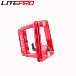 Litepro-Bicicleta dobrável com 3 furos, Adaptador de montagem de nariz de porco com parafusos, Racks frontais para bicicleta BMX - Image 4