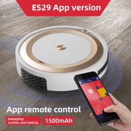 Robô Vacuum Cleaner, USB Recarregável, 5-em-1, Limpeza Automática, Máquina de varrer, Aspiradores, Novo - Image 2