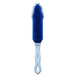 Escova de banho de silicone para animais de estimação, cabelo macio, pegajoso, ferramenta de massagem, animal pequeno, cachorro, cachorro, gato, suprimentos de limpeza - Image 2