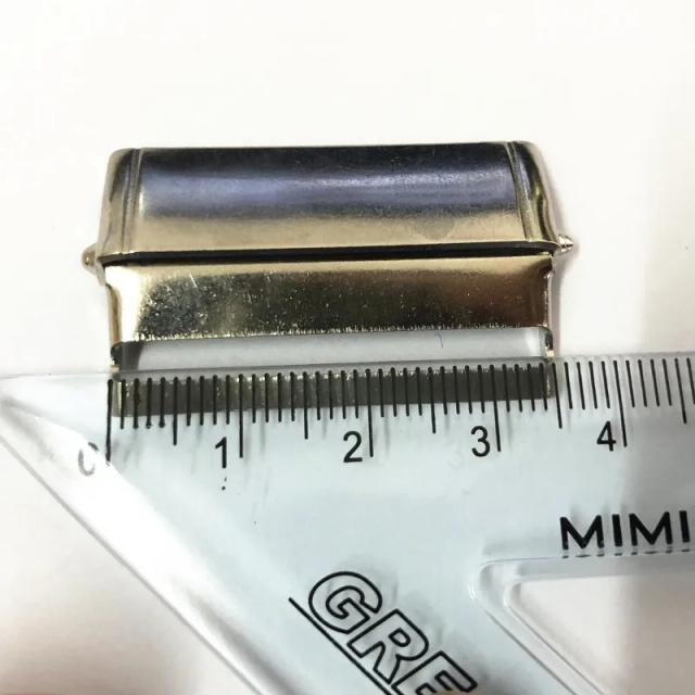 Prendedor de Metal Ajustável com Catraca de 35mm para Costura e Projetos DIY