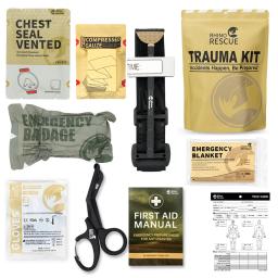 RHINO RESCUE First Aid Trauma Kit, Configurar Kit de Sobrevivência, Kit de Emergência ao Ar Livre para Acampar, Caminhadas IFAK Recarga - Image 2