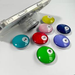Coreia 3d bola de cristal bilhar titular caso do telefone móvel suporte para magsafe suporte magnético para iphone samsung griptok aperto tok - Image 5