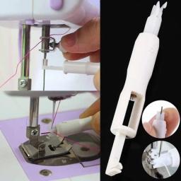 Máquina De Inserção De Ponto De Agulha Threader, Ferramenta De Linha De Costura De Mão, Arco De Fio, 50Pcs - Image 6