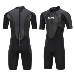 Neoprene manga curta ou longa wetsuit, mergulho, wetsuit caça submarina, zíper traseiro, terno de surf, quente em água fria, mergulho, 3mm - Image 6