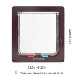 Smart Flap Porta Deslizante para Animais de Estimação, 4 Way Lock, Portão de Segurança, Controlador Switch, Gato e Cachorro, Portão de Segurança, Cão e Gatinho, Pet Shop - Image 3