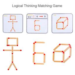 Jogo de tabuleiro para crianças, Jogos Montessori, Puzzles, Jogos, Jogos de madeira, DIY, Lógica, Pensando, Match Training, Educacional - Image 5