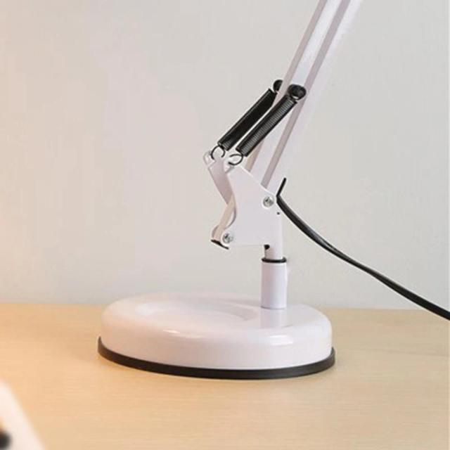 Base Universal Ajustável para Candeeiro de Mesa com Lâmpada Integrada