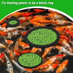 Anel De Alimentação De Peixes, Planta Flutuante, Curral, Mantendo As Plantas De Alimentos No Lugar, Suprimentos De Aquário - Image 4
