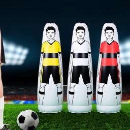 Keeper inflável do objetivo do treinamento do futebol do manequim do futebol, pontapé do PVC, barreira para crianças e adulto, 160cm - Image 1