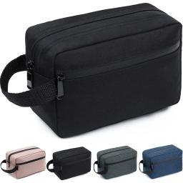 Bolsa de higiene pessoal impermeável para homens e mulheres Estojo cosmético de grande capacidade Bolsa de viagem portátil Beauty Wash Pouch - Image 1